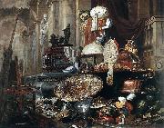 Pieter Boel Large Vanitas - Still-Life oil painting